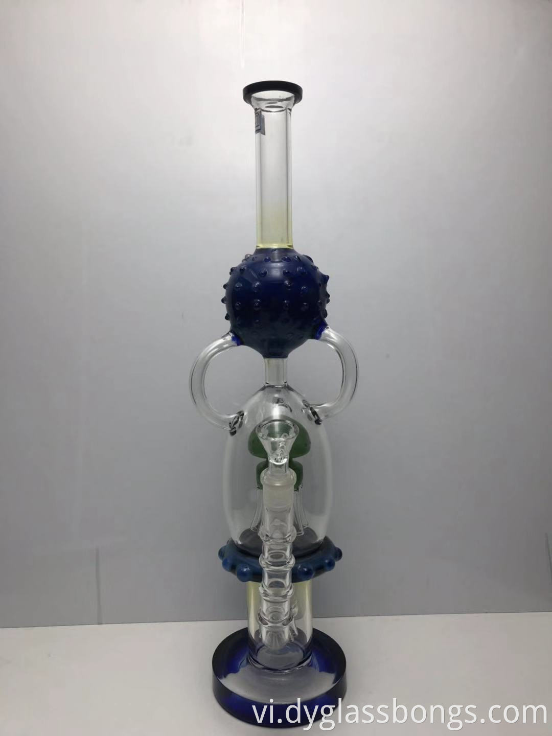 Two 8-Arm Sprinklers Recycler glass bong6